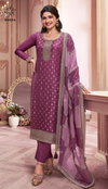 Shristi Dark By Vinay Kuleesh Jacquard Salwar Kameez Wholesale Price In Surat

